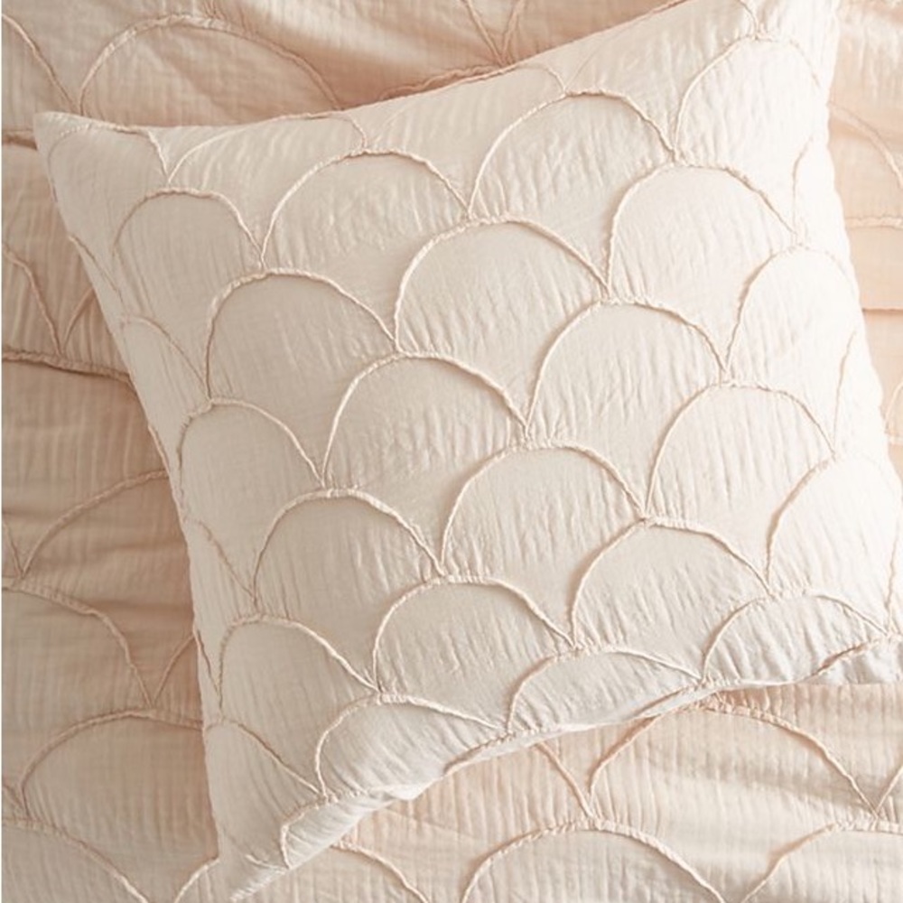 Anthropologie Single Riji Euro Sham